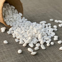 Premium Pebbles - White Snow Top Dressing (Order Separately)