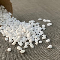 Premium Pebbles - White Snow Top Dressing (Order Separately)
