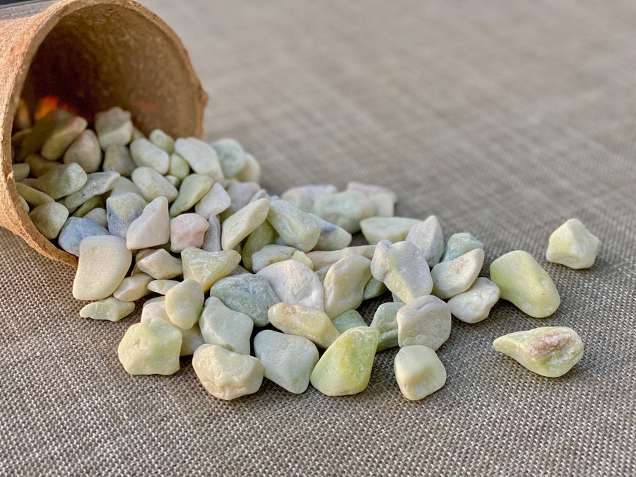 Premium Pebbles - China Green Top Dressing (Order Separately)